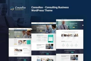 Download Consultox - Consulting Business WordPress Theme