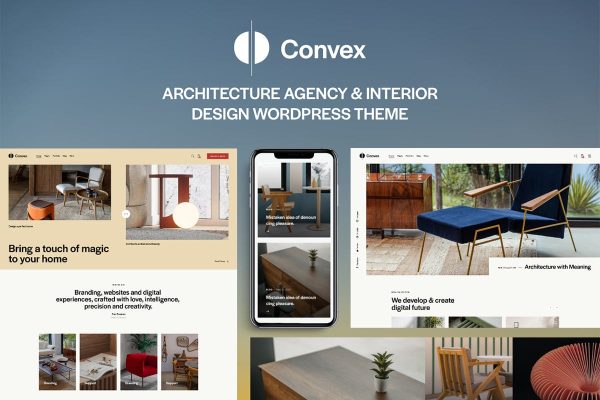 Download Convex Architecture & Interior Design WordPress Theme