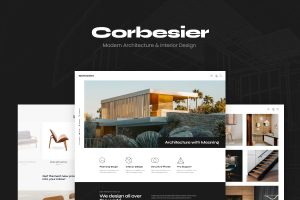 Download Corbesier Modern Architecture & Interior Design WordPress Theme