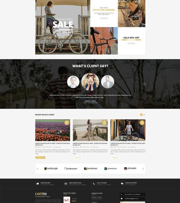 Download Cotto - Bike Store Shopify Theme Bike Store Shopify Theme