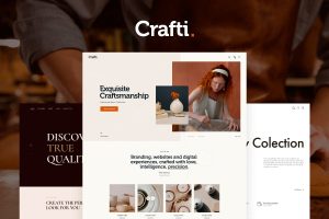 Download Crafti Creative Handmade WordPress Theme