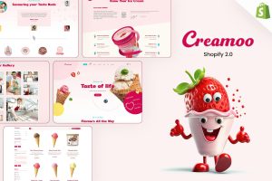 Download Creamoo - Ice Cream & Cake Shop Shopify Theme Homemade cakes, organic shop, beverages, Cakebusiness, Decadent Delights, bakery,desserts, Birthday,