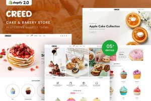 Download Creed - Cake & Bakery Responsive Shopify 2.0 Theme Cake & Bakery Responsive Shopify 2.0 Theme