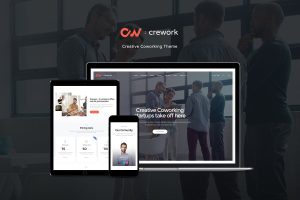Download Crework Coworking and Creative Space WordPress Theme