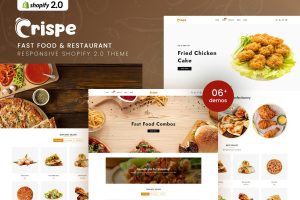 Download Crispe - Fast Food & Restaurant Shopify 2.0 Theme Fast Food & Restaurant Shopify 2.0 Theme