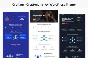Download Crptiam - Cryptocurrency WordPress Theme bitcoin, bitcoin landing, blockchain, crypto trading, cryptocurrency, Cryptocurrency Investments