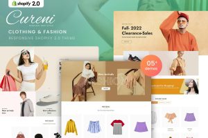 Download Cureni - Clothing & Fashion Shopify 2.0 Theme Clothing & Fashion Responsive Shopify 2.0 Theme