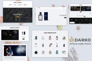 Download Darko - Aroma Fragnane & Perfume Shopify Theme Room Freshners, Soaps, Aromatic Perfumes eCommerce Store. Body care & Lifestyle Shop Template