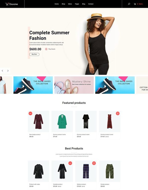 Download Daxone – Multipurpose Shopify Theme Daxone gives you all necessary requirements which are very much needful for you