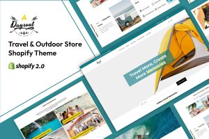 Download Daysout - Travel & Outdoor Store Shopify Theme Multipurpose Sectioned, Responsive Trekking, Camping & Adventure Products Online Store Websites, 2.0