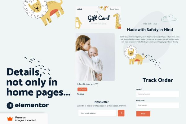 Download Debebe - Baby Children Kids WooCommerce WordPress The Ultimate WordPress WooCommerce Elementor ProTheme for Baby Shop and Kids Store