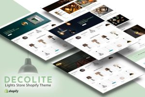 Download Decolite - Interior Decor, Lights Shop Shopify 2.0 Luxury Interior Design, Wall Decor & Lighting Equipment, Electrical Products eCommerce Shop Websites