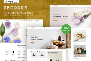 Download Decorks - Candles Shop Shopify 2.0 Theme Candles Shop Responsive Shopify 2.0 Theme
