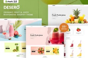 Download Desero - Organic Fruit & Juice Shopify 2.0 Theme Organic Fruit & Juice Responsive Shopify 2.0 Theme