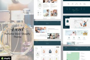 Download Dezel - Perfume Cosmetics Store Shopify Theme Toiletries Online Sale. Makeup Kit, Perfumes, Beauty Care Essentials, Body Health & Wellness Product