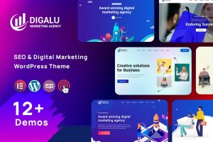 Download Digalu - SEO & Digital Marketing WordPress Digalu is a super customizable Modern Digital Marketing Agency WordPress Theme