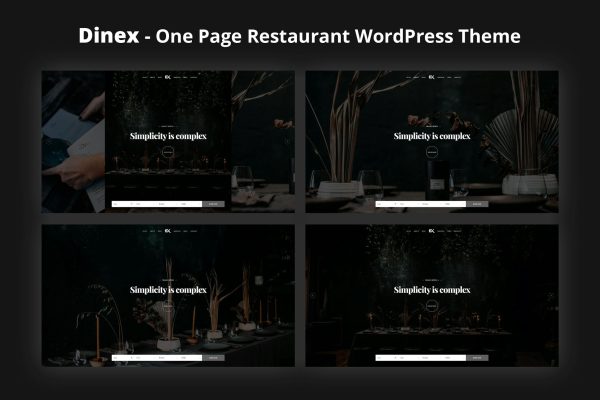 Download Dinex - One Page Restaurant WordPress Theme bakery, burger, cafe, chef, coffee, delivery, diner, elementor, fast food, food, menu, pizza, pub