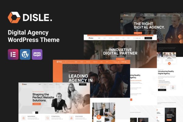 Download Disle - Digital Agency WordPress Theme Digital Services & Marketing Agency, Digital Marketing and SEO Company  WordPress Theme