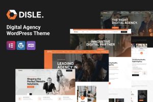 Download Disle - Digital Agency WordPress Theme Digital Services & Marketing Agency, Digital Marketing and SEO Company  WordPress Theme