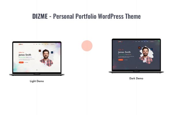 Download Dizme - Personal Portfolio WordPress Theme agency, clean, cv, elementor, freelancer, minimal, modern, onepage, resume, vcard, wordpress