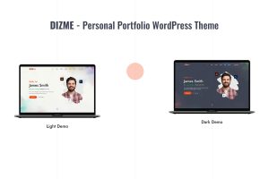 Download Dizme - Personal Portfolio WordPress Theme agency, clean, cv, elementor, freelancer, minimal, modern, onepage, resume, vcard, wordpress