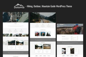Download Dolomia - Hiking, Outdoor, Mountain WordPress adventure, camping, hike, hiking, holiday, hunting, mountain, nature, outdoors, park, photography