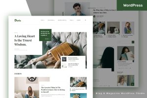 Download Doris Creative WordPress Blog and Magazine Theme