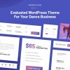 Download Dropbeat - Creative Dance Studio WordPress Theme For any type of dance or indoor studios to enhance their website aesthetic with rich details.