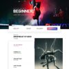 Download Dropbeat - Creative Dance Studio WordPress Theme For any type of dance or indoor studios to enhance their website aesthetic with rich details.
