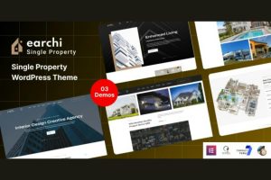 Download Earchi - Real Estate & Single Property Earchi - Real Estate & Single Property WodPress Theme