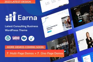 Download Earna - Business Consulting WordPress Newest Consulting and Business WordPress Theme in 2023