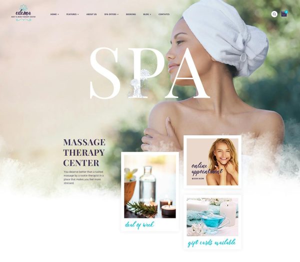 Download Edema Wellness & Spa WordPress Theme