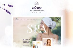 Download Edema Wellness & Spa WordPress Theme