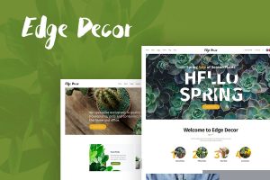 Download Edge Decor A Modern Gardening & Landscaping WordPress Theme