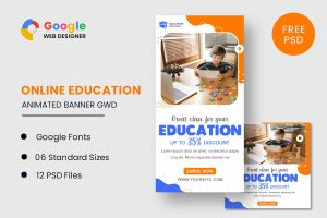 Download Education Animated Banner Google Web Designer Education Animated Banner Google Web Designer