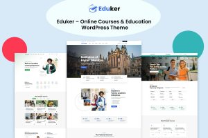 Download Eduker – Education WordPress Theme Eduker is a minimal and contemporary WordPress theme that has been perfectly crafted for education.