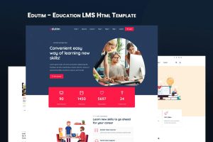 Download Edutim - Education LMS Html Template Education LMS Html Template