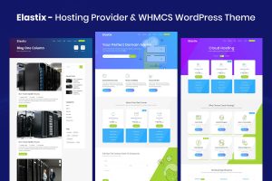 Download Elastix - Hosting Provider & WHMCS WordPress app, cloud, corporate, datacenter, dedicated, design, domains, hosting, integration, provider