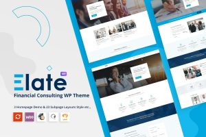Download Elate | Financial Consulting WordPress Theme Elate is a premium WordPress theme for business and financial consulting firms.