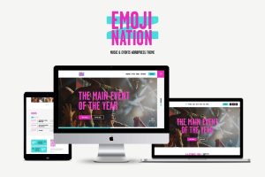 Download EmojiNation Night Club & Concert Event WordPress Theme