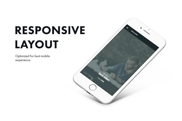 Download Empathy - Animated vCard WordPress Theme Show off your resume and portfolio in a beautiful way to attract your visitors.