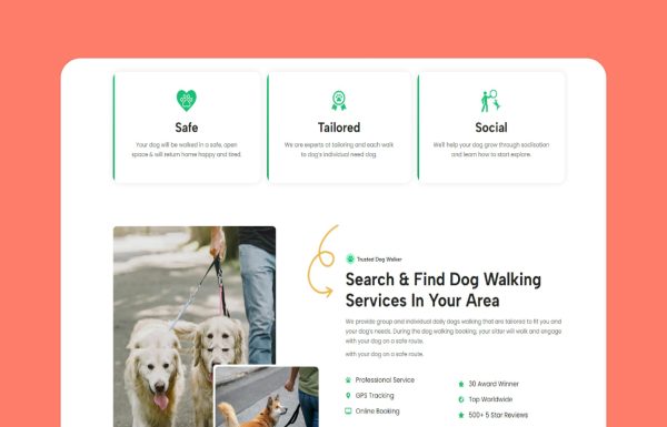 Download EpicPaws - Dog Walking & Pet Services Theme Dog Walking & Pet Services Theme