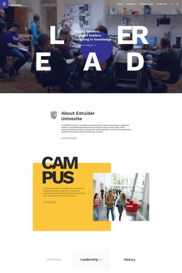 Download Estudiar - College University WordPress Theme The Ultimate Niche WordPress Elementor Pro Theme for College University and Schools