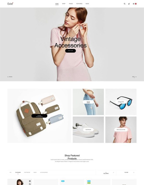 Download Exist - Drag & Drop Responsive Shopify Theme fashion shopify