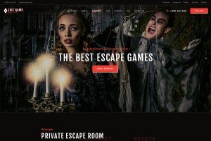 Download Exit Game Real-Life Room Escape WordPress Theme