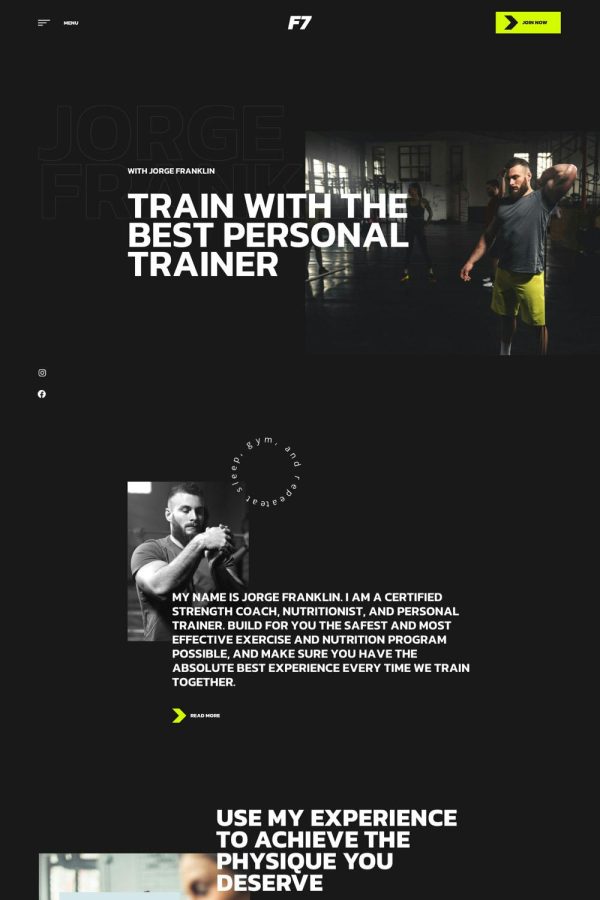 Download F7 - Fitness Gym Sport Studio WordPress Theme The Ultimate Niche WordPress Elementor Pro WordPress Theme for Gym, Fitness, or any sport activities