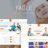 Download Fable - Children Kindergarten Template HTML Template best suitable for children or education related projects like kindergarten or nursery.