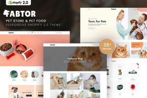 Download Fabtor - Pet Store & Pet Food Shopify 2.0 Theme Pet Store & Pet Food Responsive Shopify 2.0 Theme