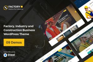 Download Factory Plus -  Oil & Gas Industry WordPress Theme Factory Plus specifically made for sectors like industry, oil & gas business, petroleum website, etc
