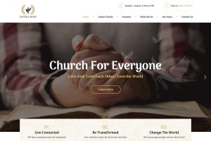 Download Faith & Hope | A Modern Church & Religion WordPre